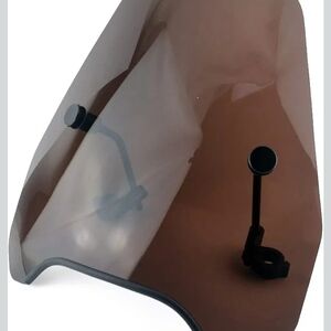 Motorcycle Windshield in Brown and Black